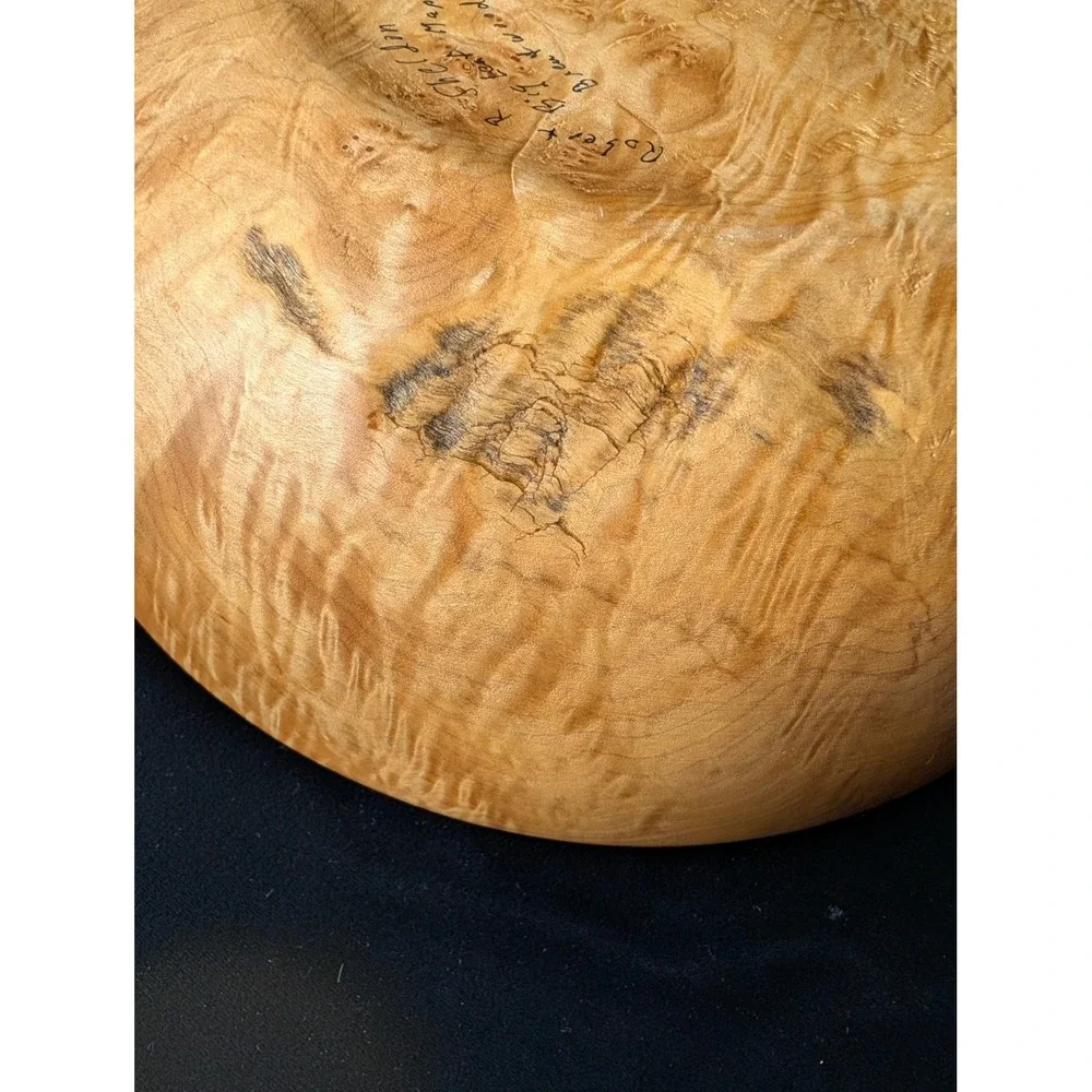 Handmade hand turned